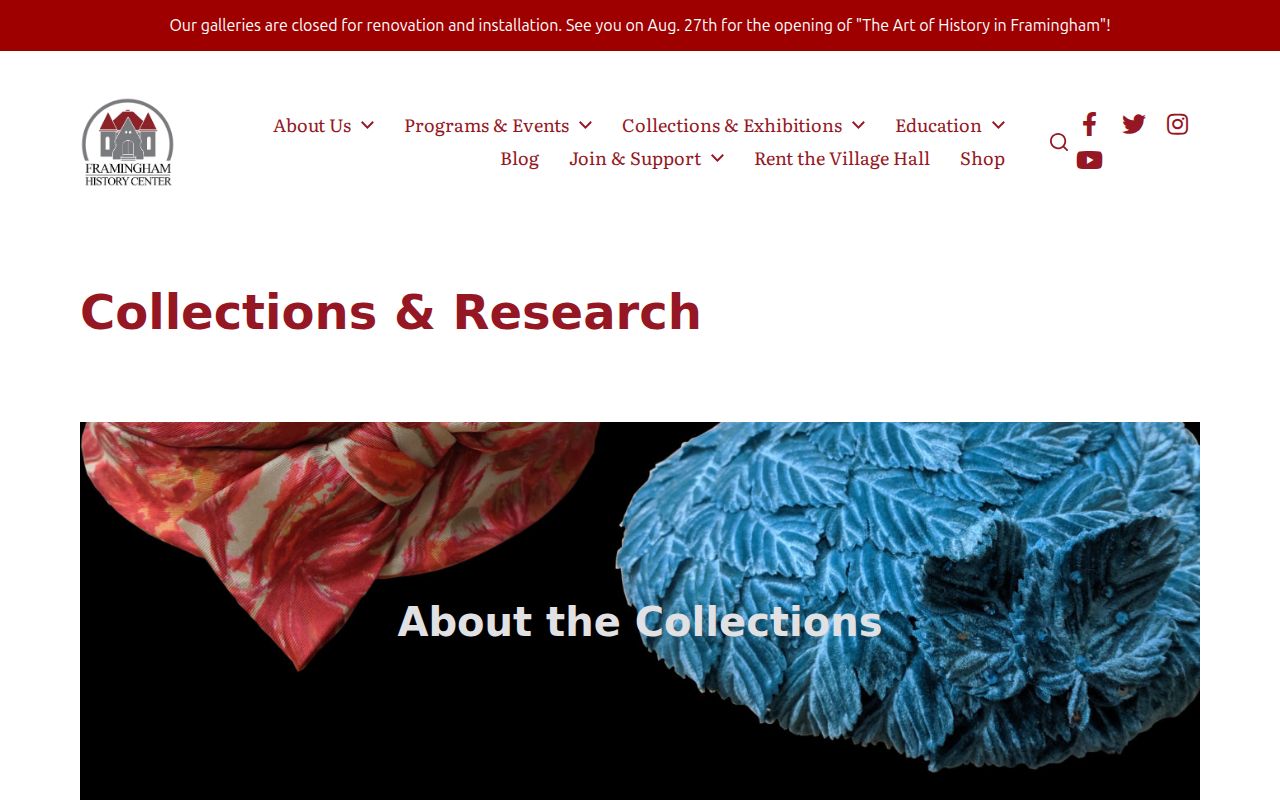Framingham city directory historical research inquiry at the History Center
